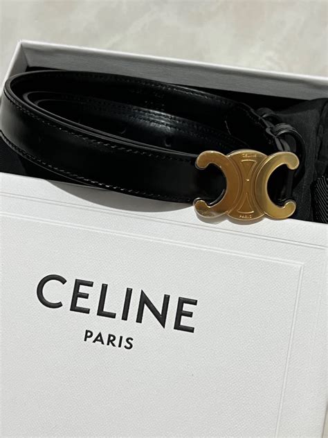 buy celine belt|Celine small triomphe belt.